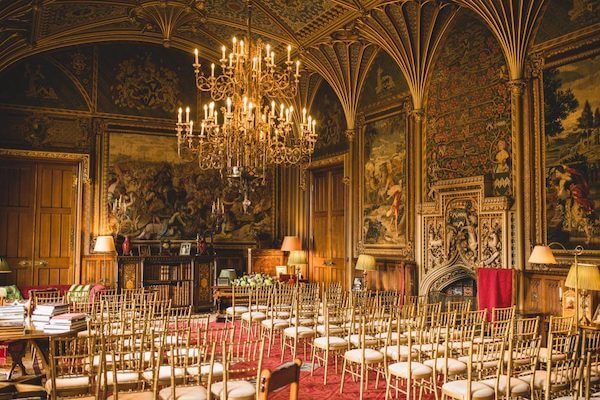 Civil Wedding Ceremony Eastnor Castle