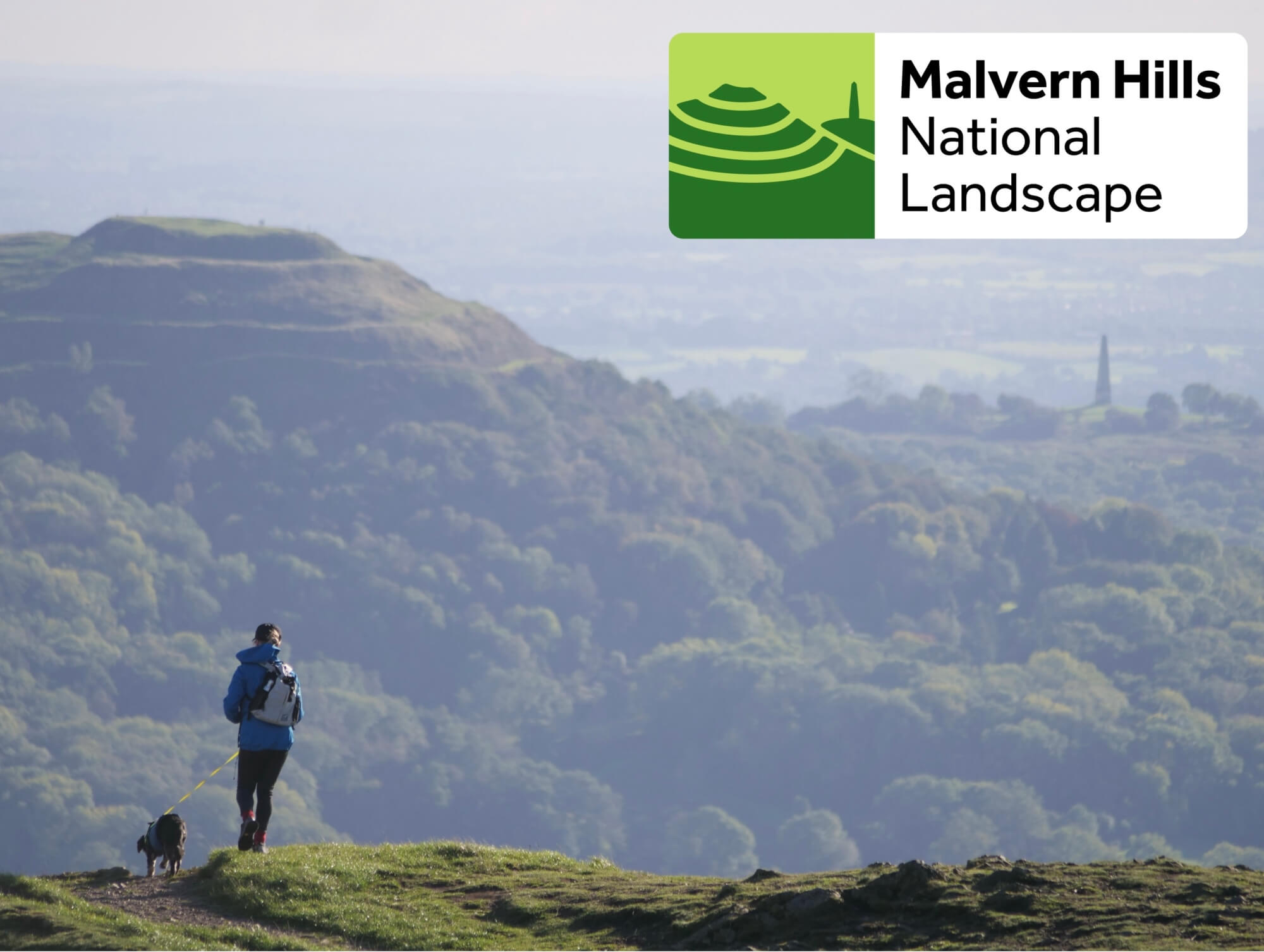 Photo which inspired the new Malvern Hills National Landscape logo