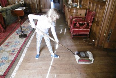 Floor Polisher Eastnor Castle