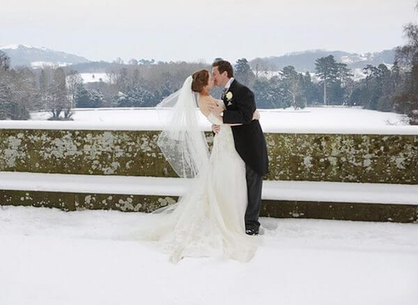 Winter Wedding Eastnor Castle